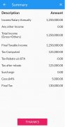 INCOME TAX CALCULATOR screenshot 4