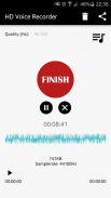 HD Voice Audio Recorder screenshot 1