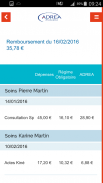 ADREA Mutuelle - Mon espace screenshot 2