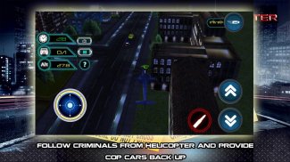 警察直升机 - 犯罪车 screenshot 2