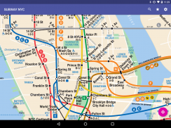 NYC Subway Map (Offline) + Train Times in New York screenshot 2