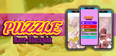 ROSE BLACKPINK Game Puzzle screenshot 5