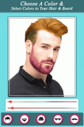 Mustache & Beard Color Effect - Hair Color Changer screenshot 4