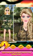 Army Doll Fashion Salon screenshot 12