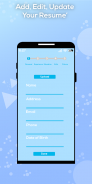 Free CV maker Resume Builder app with CV Templates screenshot 0