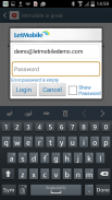 LetMobile Secure Mobile Email screenshot 1