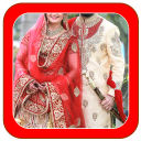 Couple Punjabi Wedding Frames Icon