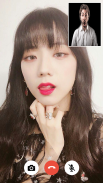 Jisoo Fake Call screenshot 2