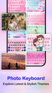 Photo Keyboard Themes, Emojis screenshot 0