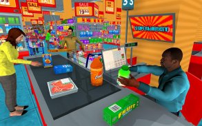 सुपरमार्केट किराना खरीदारी मॉल परिवार खेल screenshot 4