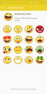 Stiker Emojis 3D baru WAStickerApps screenshot 4