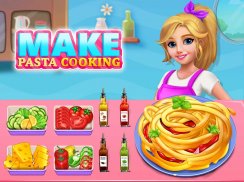 Make Pasta Food Kitchen Games screenshot 2