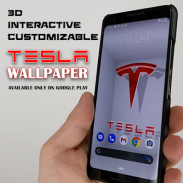 Tesla INTERACTIVE Wallpaper screenshot 0