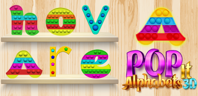 Pop It Alphabets 3D Giant