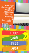 80s Trivia Quiz Game screenshot 1