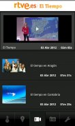 El Tiempo en RTVE.es screenshot 4