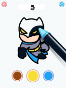 Coloring Paint: ASMR Superhero screenshot 4