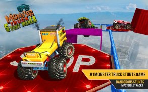 US Monster Truck Driving: Impossible Truck Stunts screenshot 5