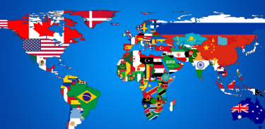 Países - Mapa mundial screenshot 3