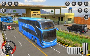 미국 경찰 버스 시뮬레이터 게임 screenshot 1