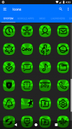 Green and Black Icon Pack Free screenshot 8