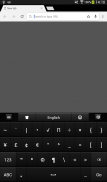 لوحة المفاتيح موضوع الظلام screenshot 9