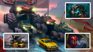 Mad Truck Challenge - Гонки и бои машин с боссами screenshot 5
