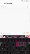 Pink Zebra Keyboard screenshot 3