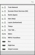 RailMap France TGV Paris RER Metro Bus screenshot 5