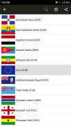 World currency exchange rates screenshot 1