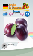 Learn Fruits in German screenshot 2