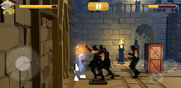 Tom and Samurai Vs Ninja Fight 3D screenshot 1