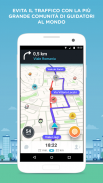 Waze - GPS, Mappe, Avvisi sul traffico live screenshot 0