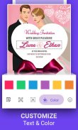 Invitation Card Maker & Ecards screenshot 0