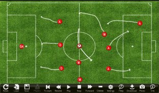 Soccer Play Designer and Coach Tactic Board screenshot 4