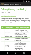 Latihan SBMPTN - Biologi screenshot 6