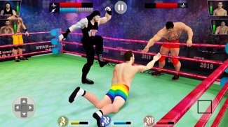 Tag team wrestling 2019: Cage death fighting Stars screenshot 14