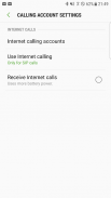 Galaxy SIP Settings screenshot 0