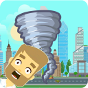 City Tornado Amazing City Storm Icon