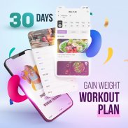 Gain Weight App: Diet Exercise screenshot 5