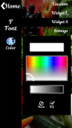 Fresh Vegetables Widget Clock screenshot 5