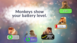 Monkey Battery Widget screenshot 0