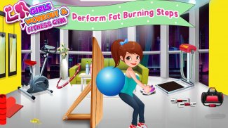 Girls Workout Fitness Gym: Dress Up Game screenshot 2