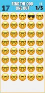 Find The Odd One Emoji Puzzle screenshot 4