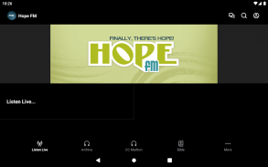 Hope FM screenshot 3