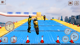 Mega Ramp Bike Stunts Racing screenshot 3