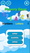 Memory Game for Preschool Kids screenshot 0