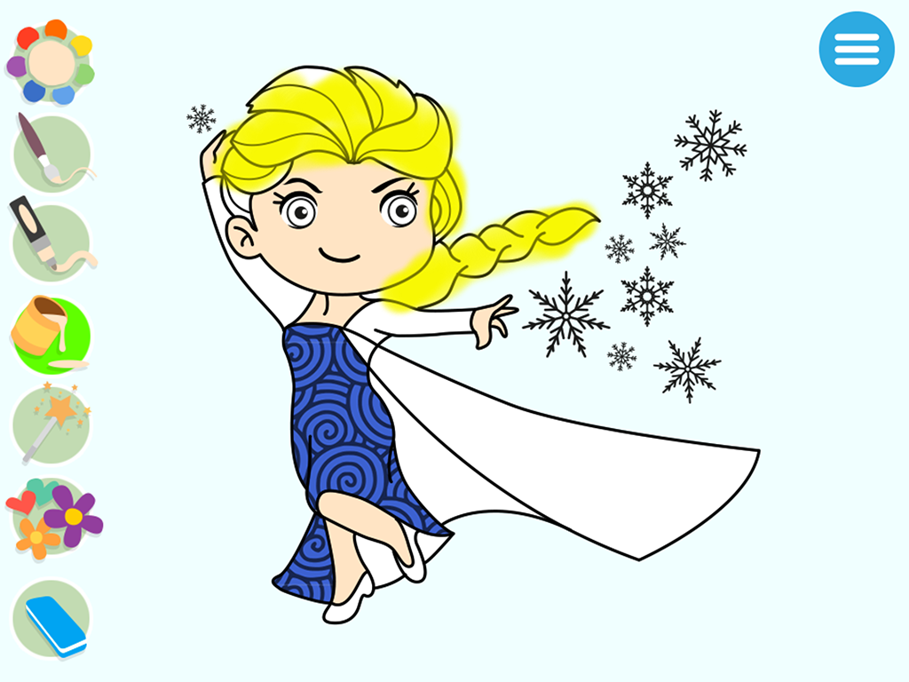 Pintar a princesa Cinderela - jogos de coloração de princesas::Appstore  for Android