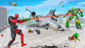 Flying Spider Hero: Rope Hero screenshot 3