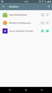 Yahoo CM Weather Provider screenshot 1